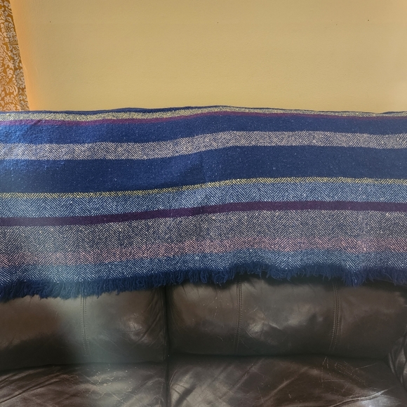 Irish Cottage Industries Bedding Vintage Irish Blanket Woven 0 Wool